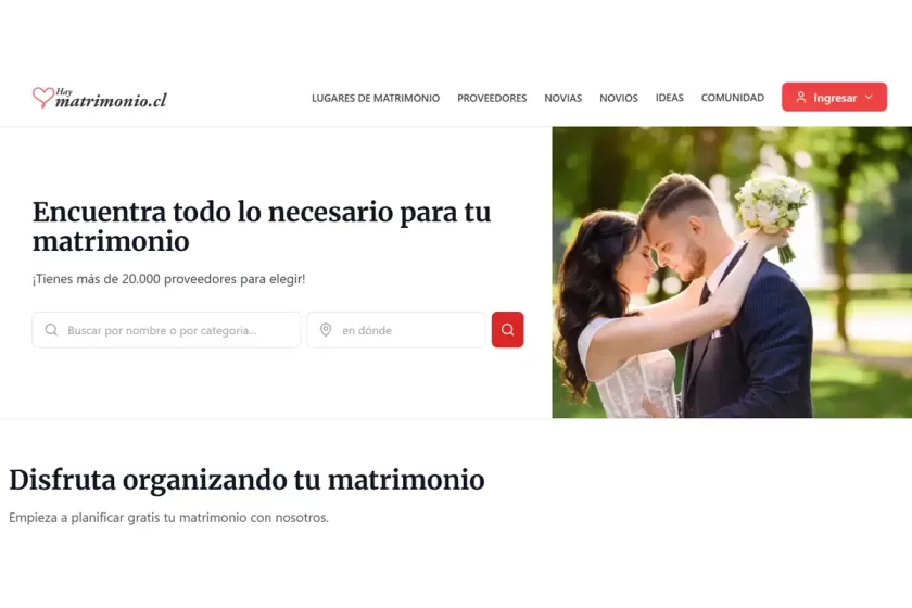 Matrimonios.cl ahora es HayMatrimonio.cl